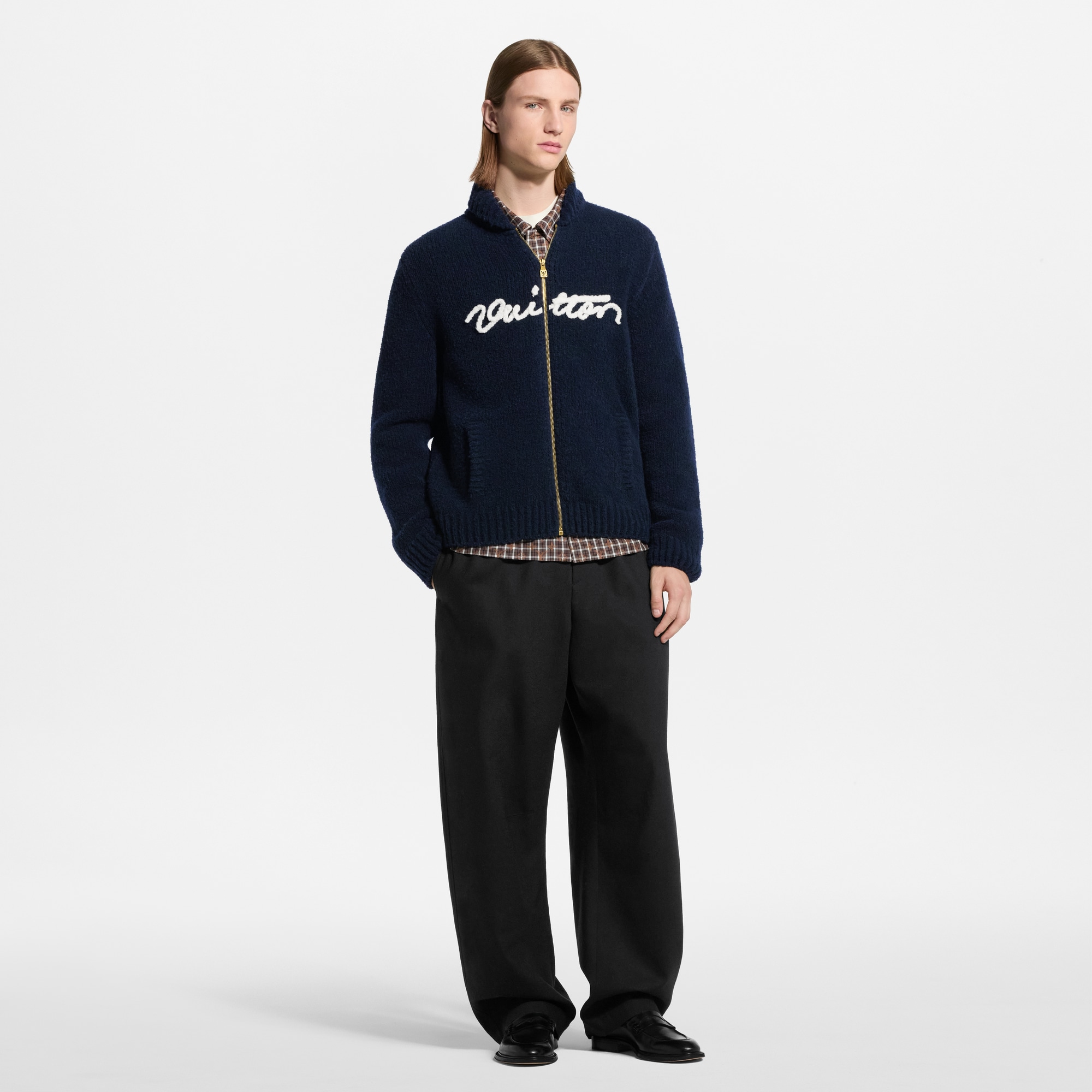Embroidered Signature Zippered Blouson - Ready-to-Wear 1AKLWK